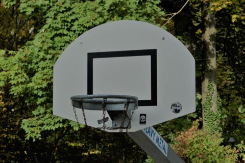 Ein Basketballkorb