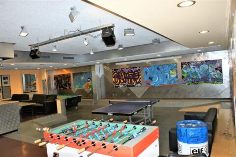 Tischkicker im Jugendzentrum